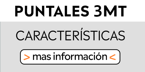 puntales metálicos o pie derecho metálico para construcción y de acero